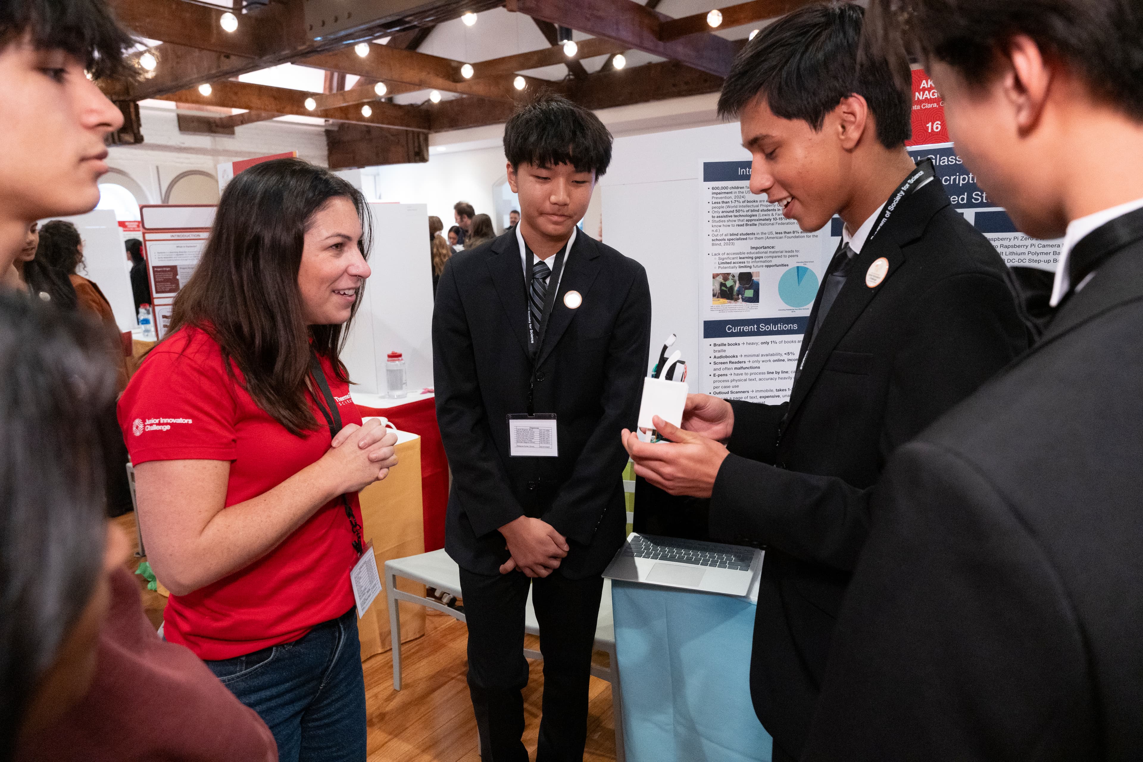Thermo Fisher JIC public-day scene featuring the Visionary project area