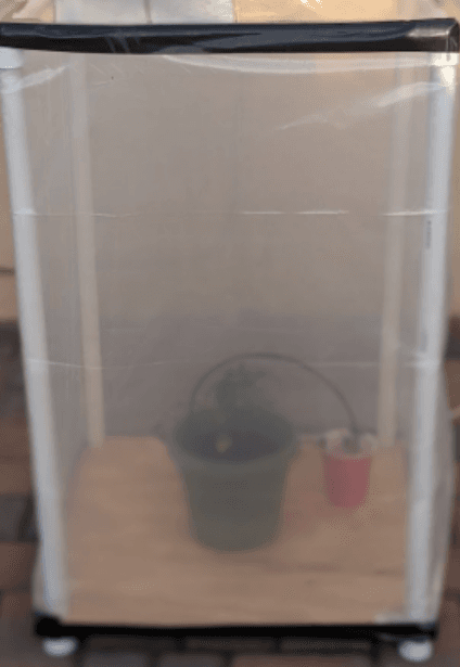 Agritech main project image showing the growing chamber system
